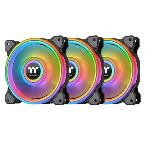 Wentylator THERMALTAKE Riing Quad 14 RGB TT Premium Edition Czarny