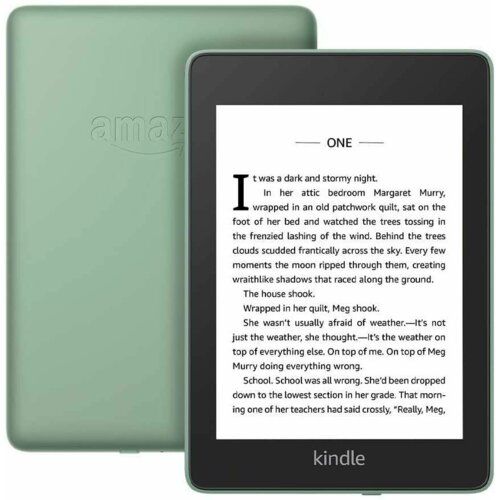 Czytnik E-Booków AMAZON Kindle Paperwhite 4 Zielony (Reklamy)