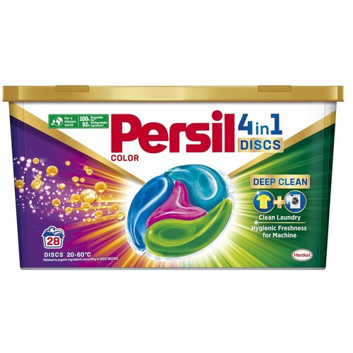Kapsułki do prania PERSIL Color Discs 4 w 1 - 28 szt.