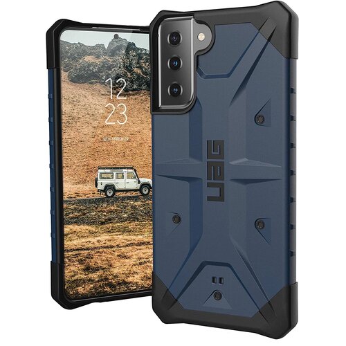 Etui UAG Pathfinder do Samsung Galaxy S21+ 5G Czarno-niebieski