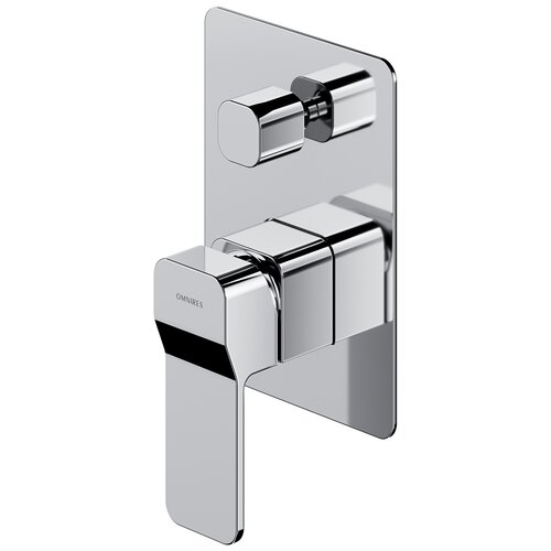 Bateria wannowa podtynkowa OMNIRES Slide SL7735CR Chrom