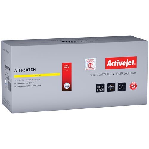 Toner ACTIVEJET do HP 117A 2072A ATH-2072N Żółty