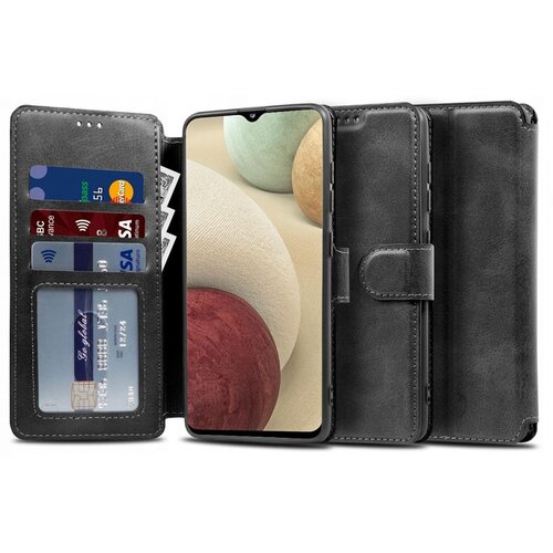Etui TECH-PROTECT Wallet do Samsung Galaxy A12 2020/2021/M12 Czarny