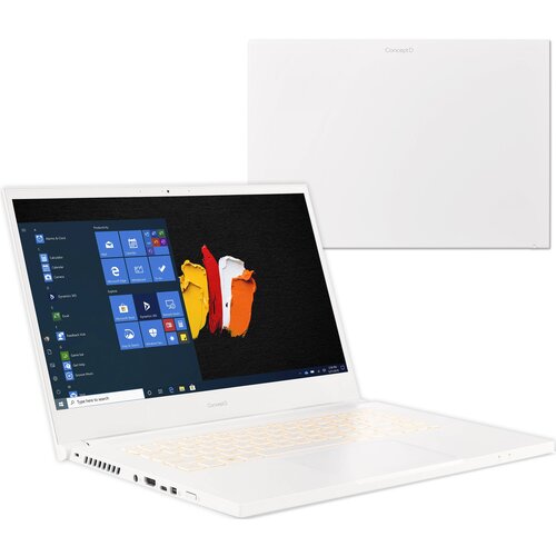 Laptop ACER ConceptD 3 CN314-72G-760F 14" IPS i7-10750H 16GB RAM 1TB SSD GeForce 1650Ti Windows 10 Professional