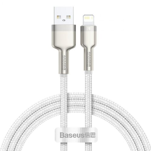 Kabel USB - Lightning BASEUS Cafule 1 m Biały