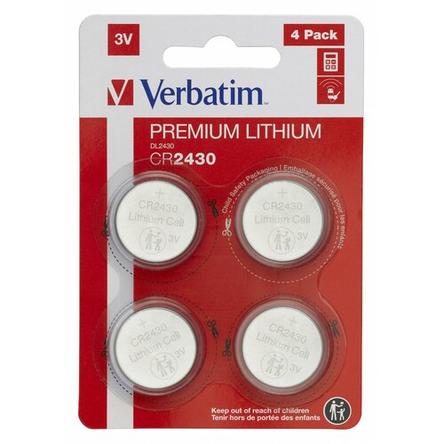 Bateria CR2430 VERBATIM (4 szt.)