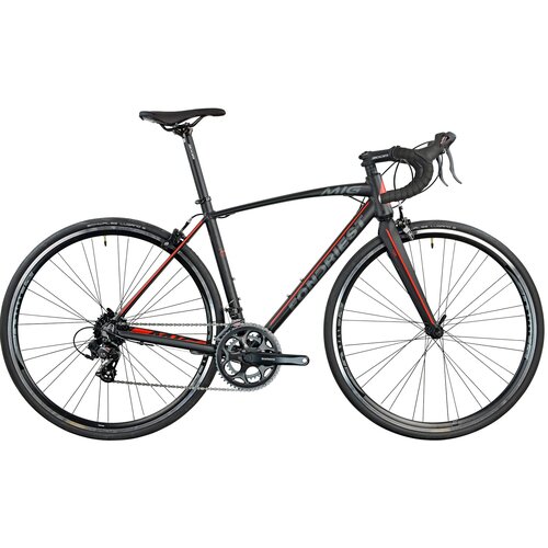 Rower szosowy FONDRIEST MIG 1.0 M22 28 cali męski Czarno-czerwony