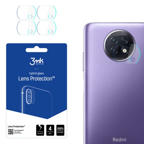 Nakładka na obiektyw 3MK Lens Protection do Xiaomi Redmi Note 9T