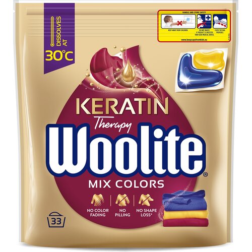 Kapsułki do prania WOOLITE Mix Colors - 33 szt.