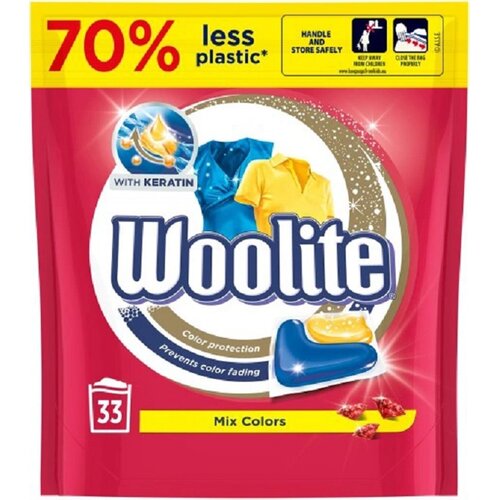 Kapsułki do prania WOOLITE Mix Colors 33 szt.