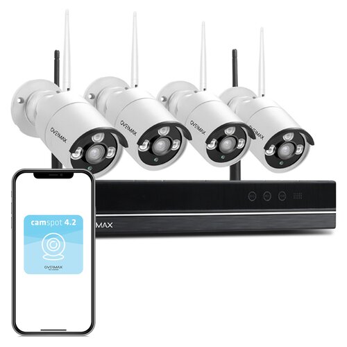 Zestaw do monitoringu OVERMAX Camspot NVR 4.0 Zewnętrzny, Wi-Fi