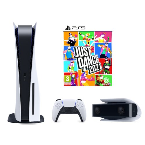 Konsola SONY PlayStation 5 + Just Dance 2021 Gra PS5 + Kamera SONY PS5