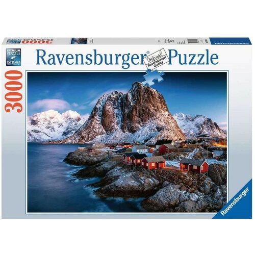 Puzzle RAVENSBURGER Hamnoy, Lofoty 17081 (3000 elementów)