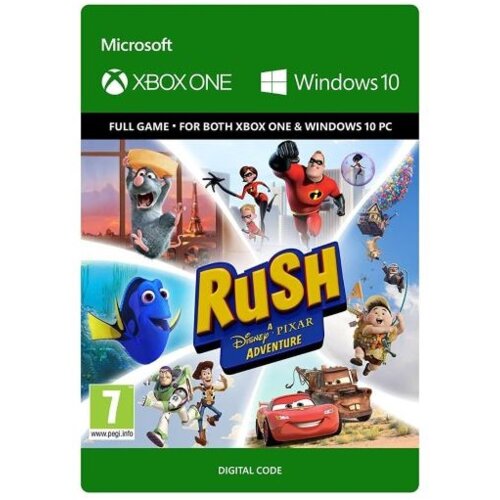 Kod aktywacyjny Rush: Przygoda ze studiem Disney Pixar Gra Xbox One/PC