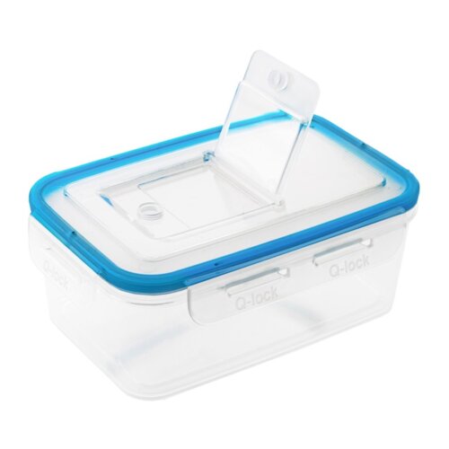 Pojemnik plastikowy BRANQ Q-Lock 1174 1 L Przezroczysty