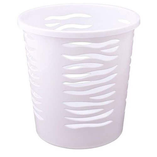 Kosz na śmieci BRANQ Zebra 1300 10L Biały