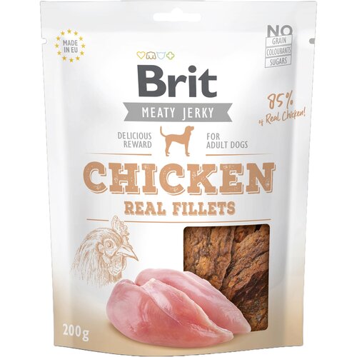 Przysmak dla psa BRIT Jerky Chicken Fillets 200 g