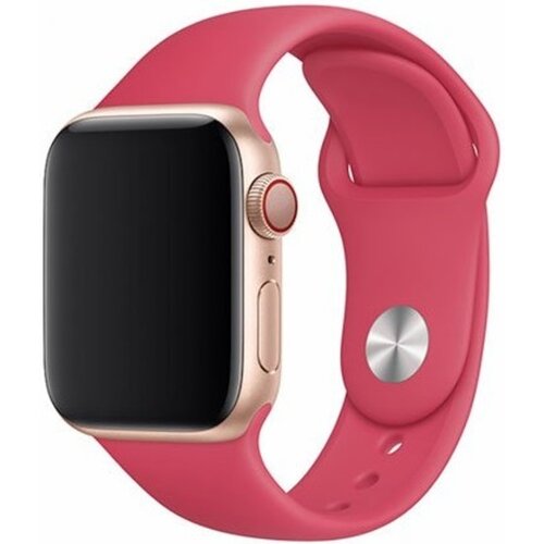 Pasek DEVIA Deluxe Sport do Apple Watch (42/44/45mm) Czerwony