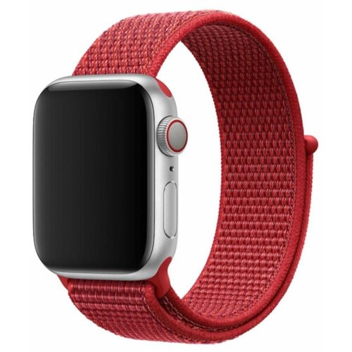 Pasek DEVIA Deluxe Sport 3 do Apple Watch (42/44/45mm) Czerwony