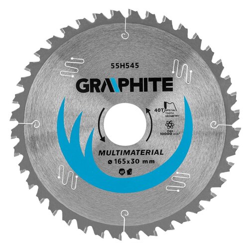 Tarcza do cięcia GRAPHITE 55H545 165 mm