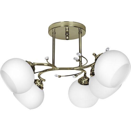 Lampa sufitowa ACTIVEJET AJE-Irma 5P Patyna
