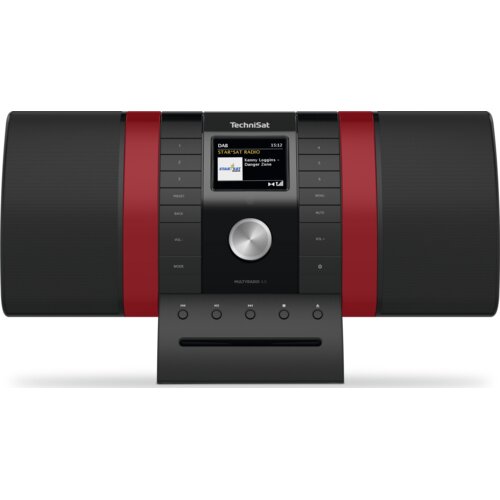 Radio TECHNISAT Multyradio 4.0 Internetowe Czarno-czerwony