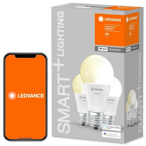 Inteligentna żarówka LED LEDVANCE 485778 9.5W E27 Wi-Fi (3 szt.)