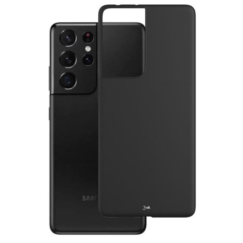Etui 3MK Matt Case do Samsung Galaxy S21 Ultra Czarny