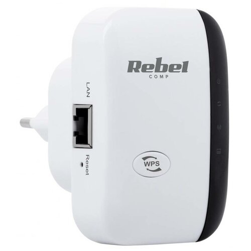 Wzmacniacz sieci REBEL KOM1030 2.4 GHz, Wi-Fi 4 (802.11 b/g/n)