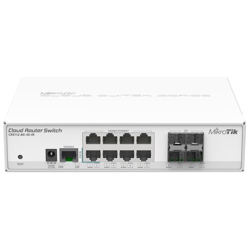 Switch MIKROTIK CRS112-8G-4S-IN