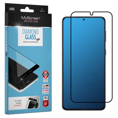 Szkło hartowane MYSCREEN Diamond Glass Edge Full Glue do Motorola Moto G30 Czarny
