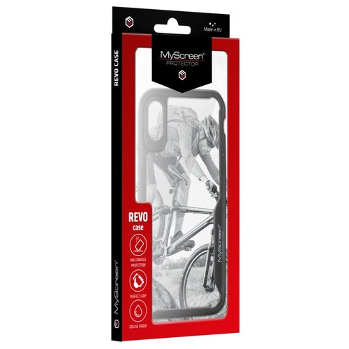 Etui MYSCREEN Revo do Apple iPhone 12 Mini Przezroczysty