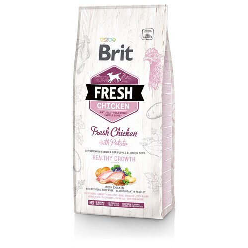 Karma dla psa BRIT Fresh Puppy Chicken & Potato 12 kg