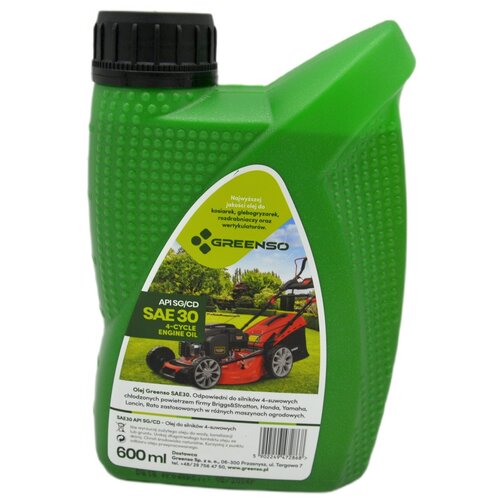 Olej do kosiarki GREENSO SAE30 4T