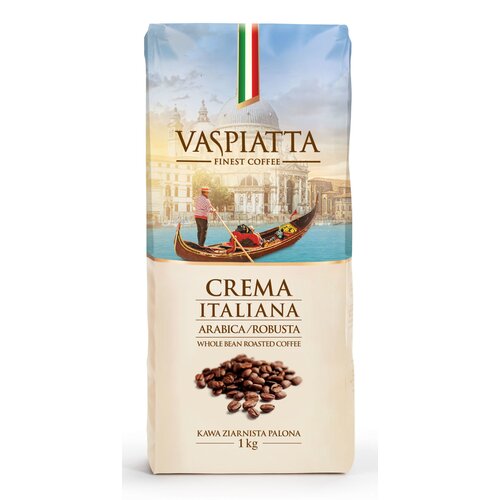 Kawa ziarnista VASPIATTA Crema Italiana 1 kg