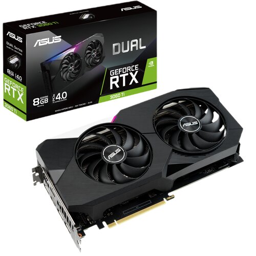Karta graficzna ASUS GeForce RTX 3060 Ti Dual 8GB
