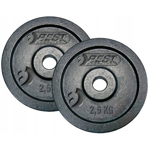 Obciążenia BEST SPORTING 614027 (2 x 2.5 kg)