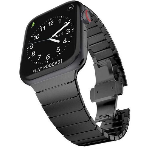 Pasek TECH-PROTECT LinkBand do Apple Watch 4/5/6/7/8/9/SE/Ultra (42/44/45/49mm) Czarny