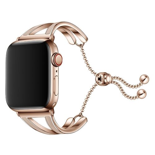 Pasek TECH-PROTECT Chainband do Apple Watch 4/5/6/7/8/SE (38/40/41mm) Złoty