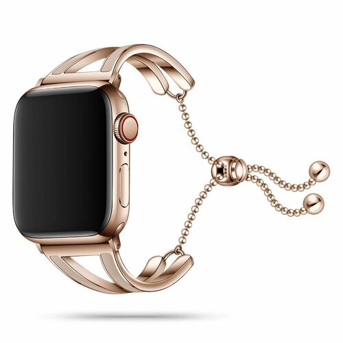 Pasek TECH-PROTECT Chainband do Apple Watch 2/3/4/5/6/7/SE (38/40/41mm) Złoty
