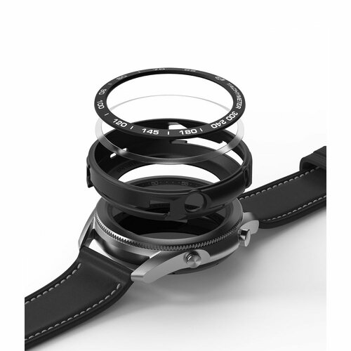 Etui RINGKE Air & Bezel Styling do Galaxy Watch 3 41mm Czarny