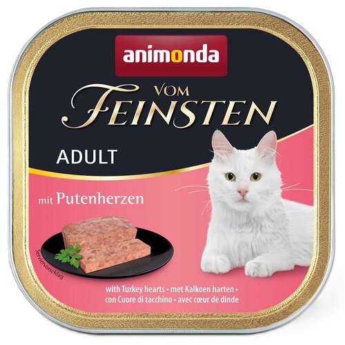 Karma dla kota ANIMONDA Vom Feinsten Serca indycze 100 g
