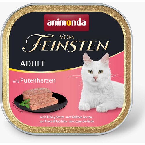 Karma dla kota ANIMONDA Vom Feinsten Serca indycze 100 g