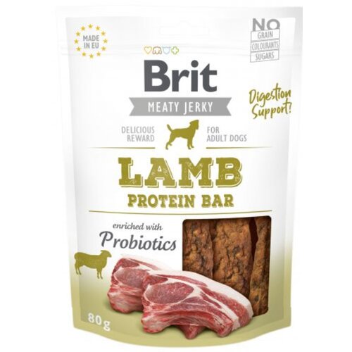 Przysmak dla psa BRIT Jerky Lamb Protein Bar 80 g