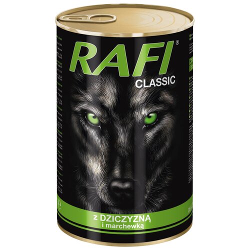 Karma dla psa RAFI Classic z dziczyzną i marchewką 1.24 kg