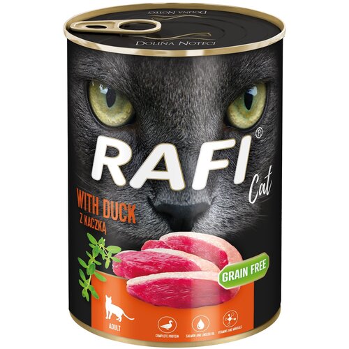 Karma dla kota RAFI z kaczką 400 g