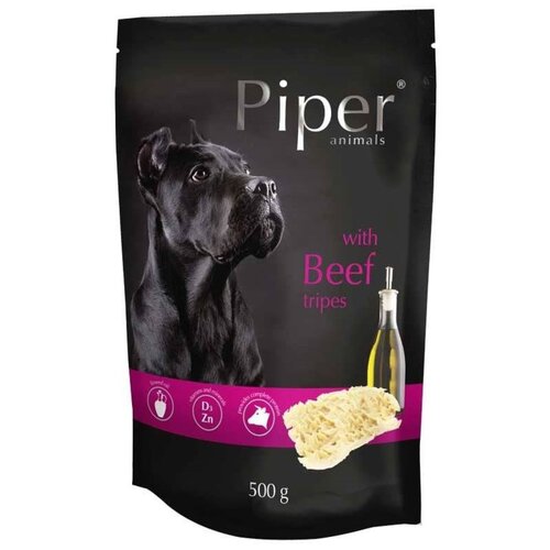 Karma dla psa PIPER Animals Żołądki wołowe 500 g