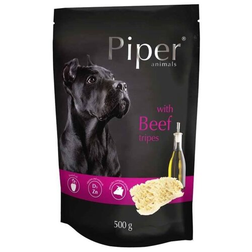 Karma dla psa PIPER Animals z żołądkami wołowymi 500 g