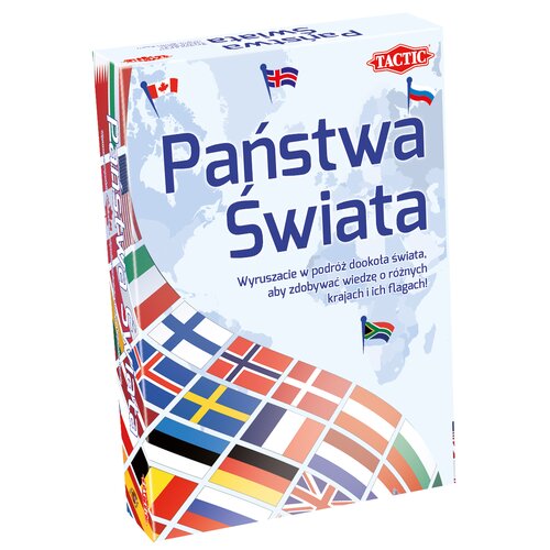 Gra edukacyjna TACTIC Państwa Świata 54807