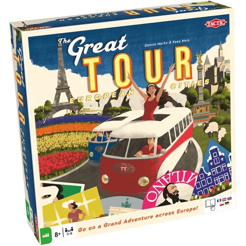 Gra planszowa TACTIC Great Tour 54631